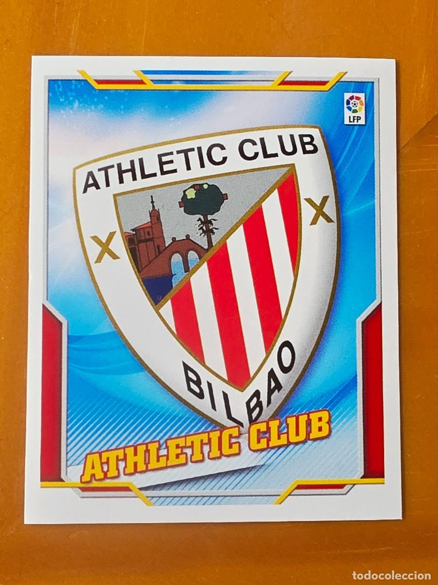 Cromos de f&uacute;tbol: Escudo Athletic Club de Bilbao, Panini Ediciones Liga Este 2010 2011 10 11 sin pegar