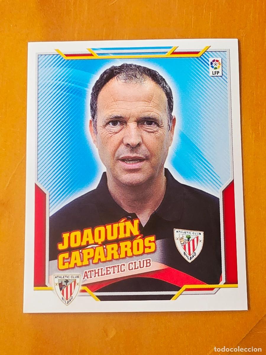 Cromos de f&uacute;tbol: Entrenador Joaqu&iacute;n Caparr&oacute;s, Athletic Club de Bilbao, Panini Ediciones Liga Este 2010 2011 10 11