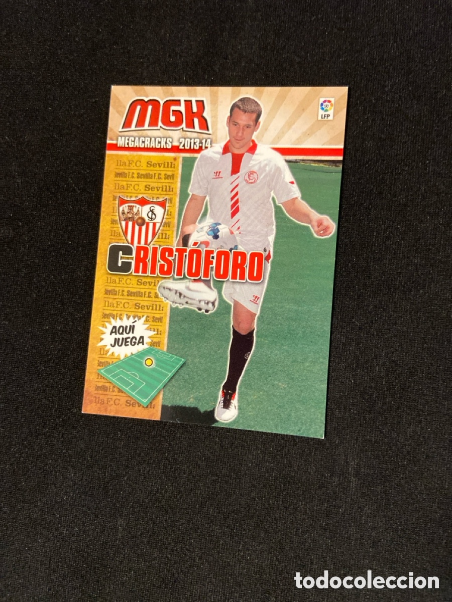 Cromos de f&uacute;tbol: CRISTOFORO 488 NUEVO FICHAJE (SEVILLA)
