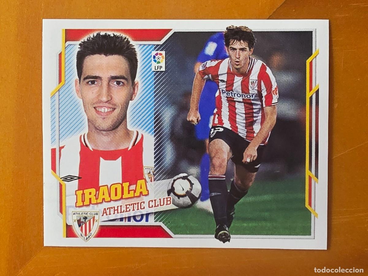 Cromos de f&uacute;tbol: 3 Andoni Iraola, Athletic Club de Bilbao, Panini Ediciones Liga Este 2010 2011 10 11