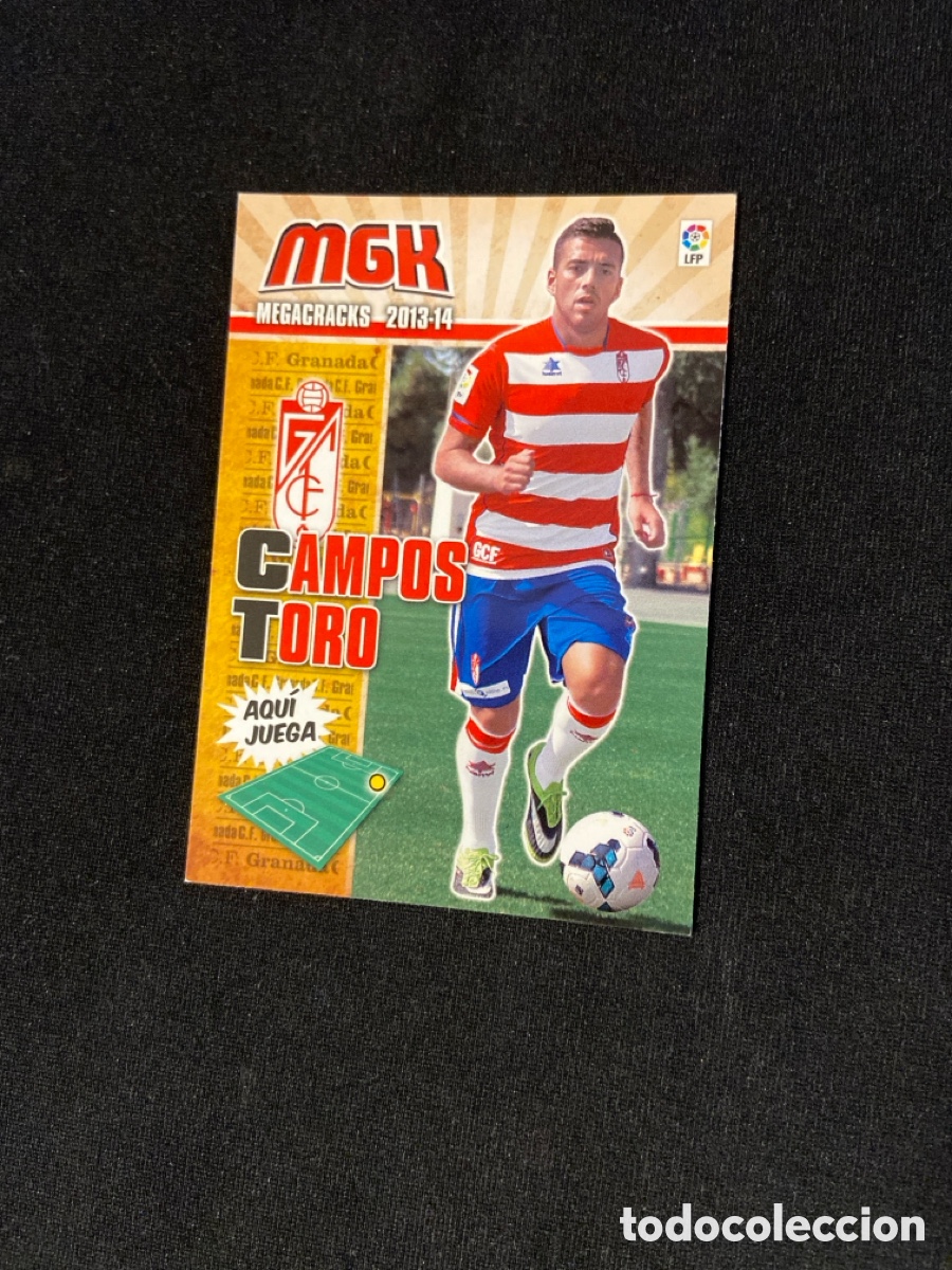 Cromos de f&uacute;tbol: CAMPOS TORO 490 NUEVO FICHAJE (GRANADA)
