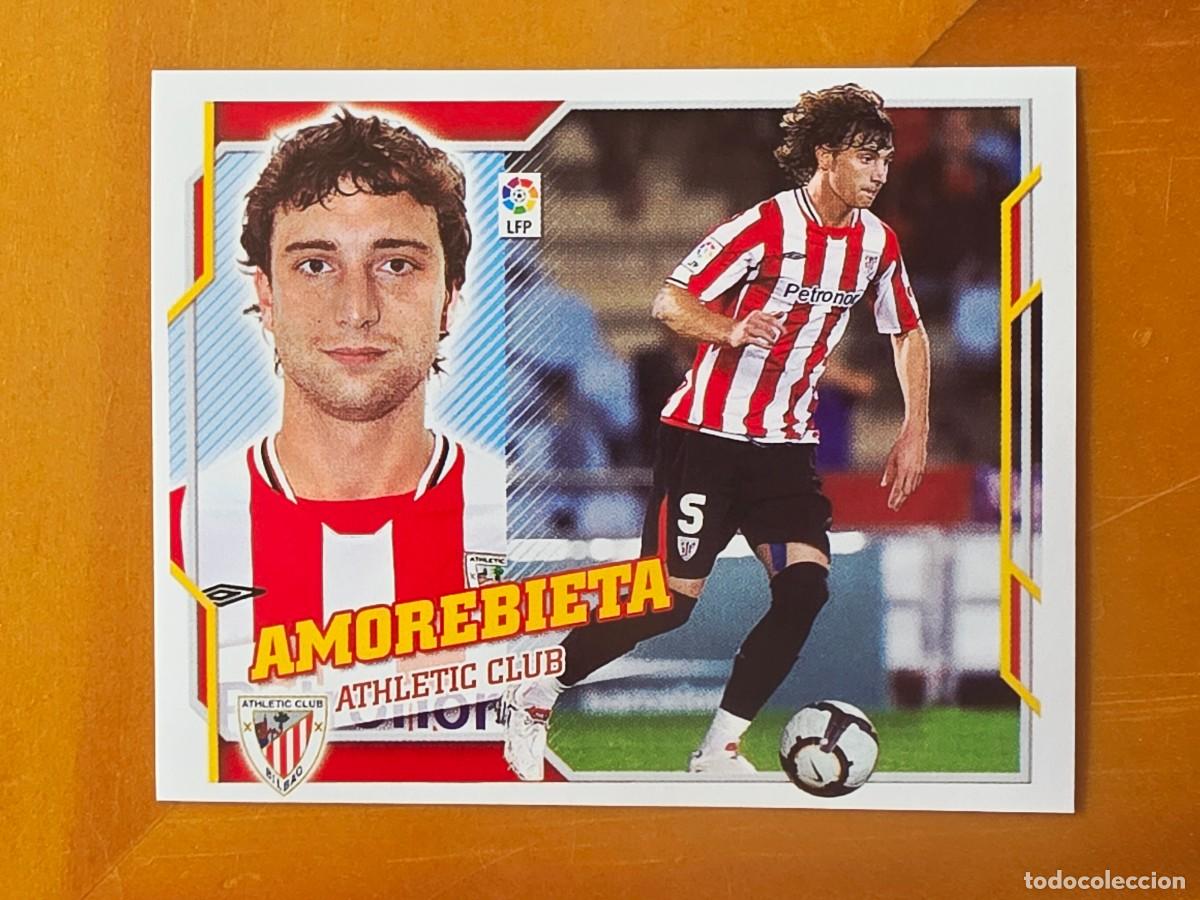 Cromos de f&uacute;tbol: 4 Amorebieta, Athletic Club de Bilbao, Panini Ediciones Liga Este 2010 2011 10 11