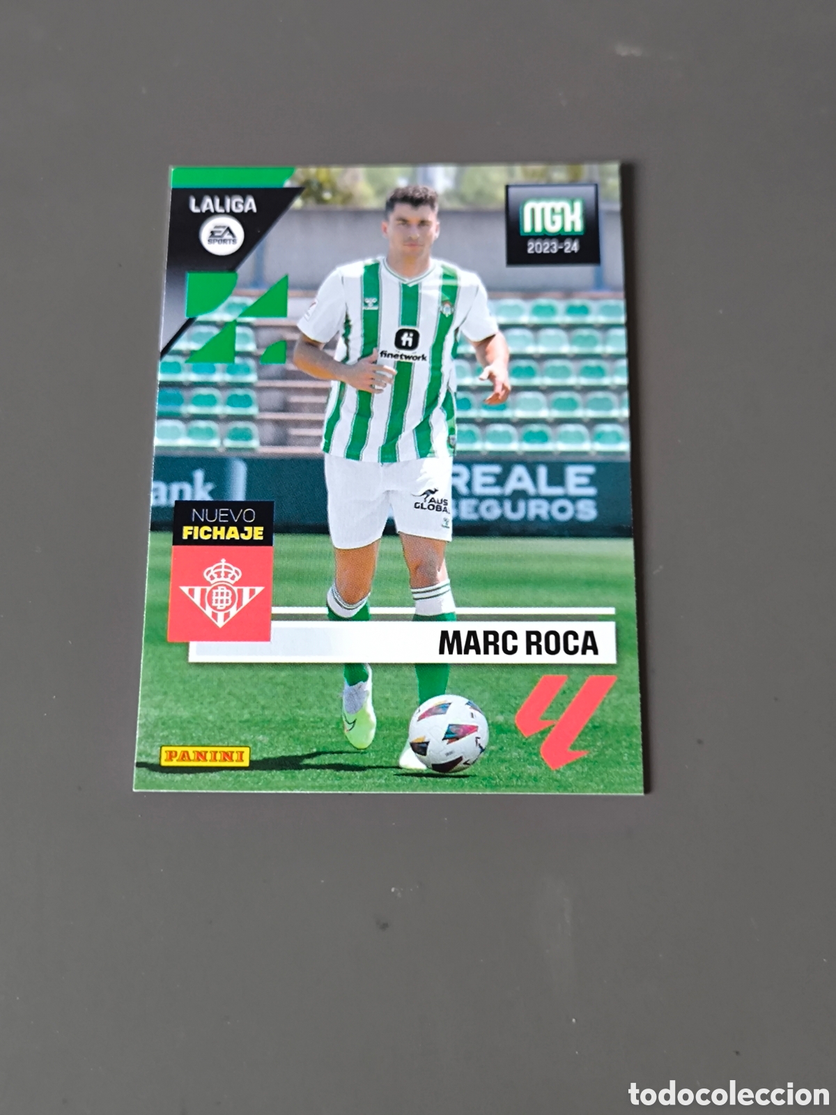 Cromos de f&uacute;tbol: MARC ROCA 462 Fichaje Real Betis Megacracks MGK 23 24