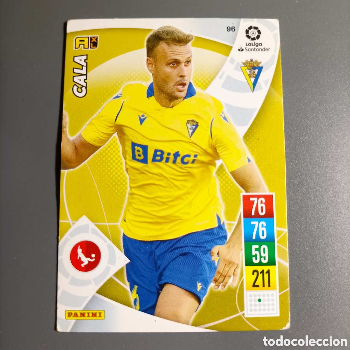 Cromos de f&uacute;tbol: ADRENALYN. LIGA 2021-2022 (C&Aacute;DIZ) №96 CALA