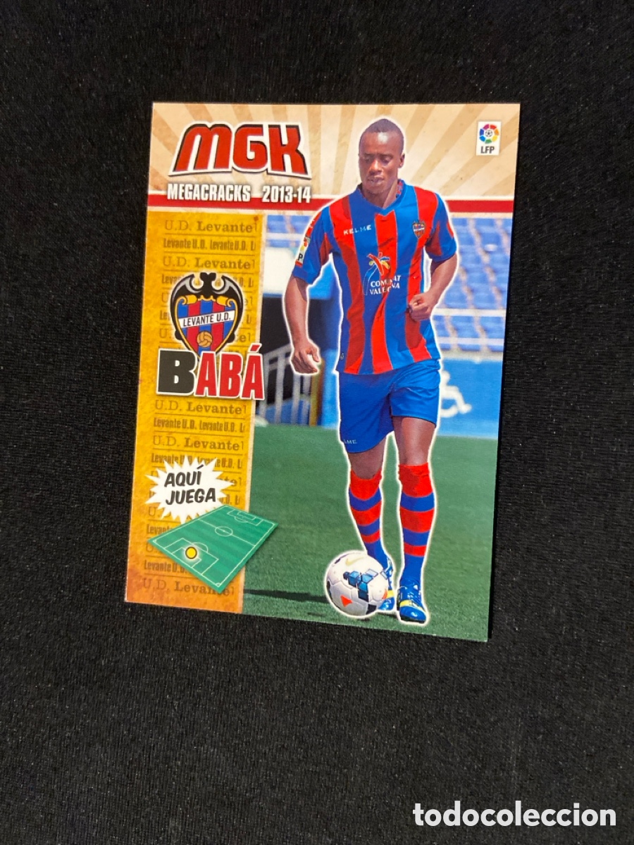 Cromos de f&uacute;tbol: BABA 494 NUEVO FICHAJE (LEVANTE)