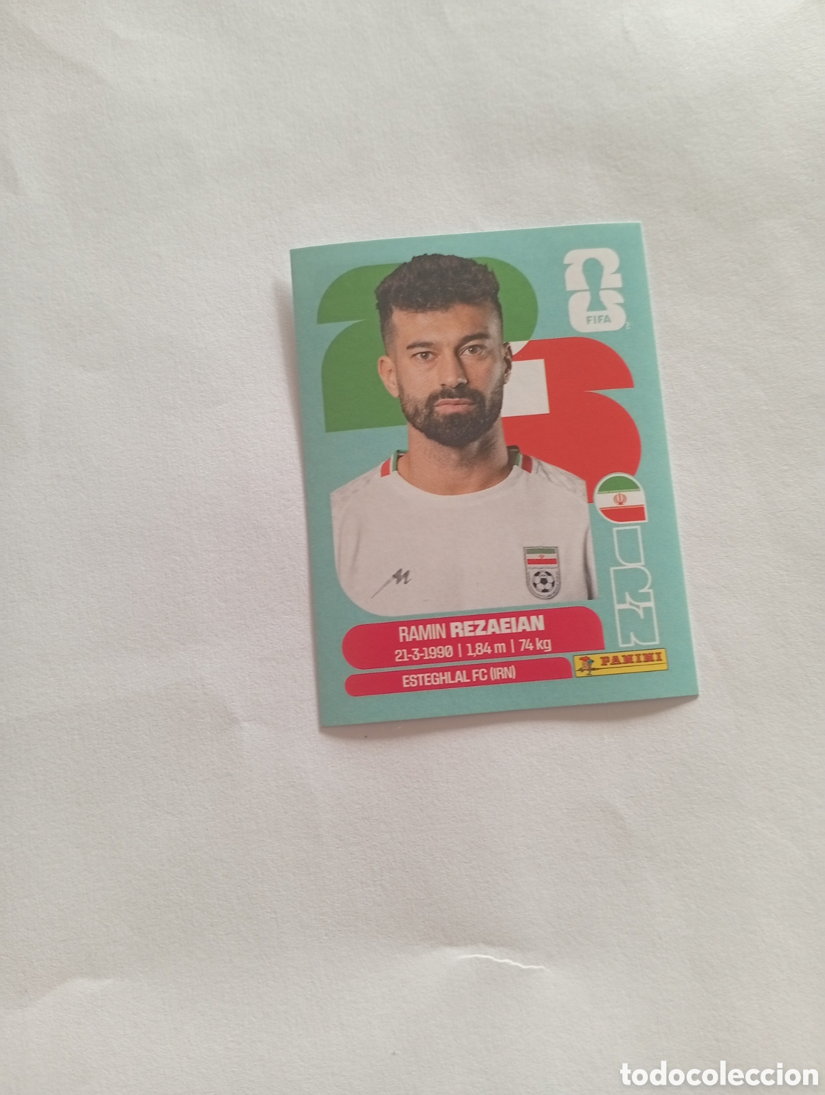 Cromos de f&uacute;tbol: IRN 7 World Cup 26 Panini