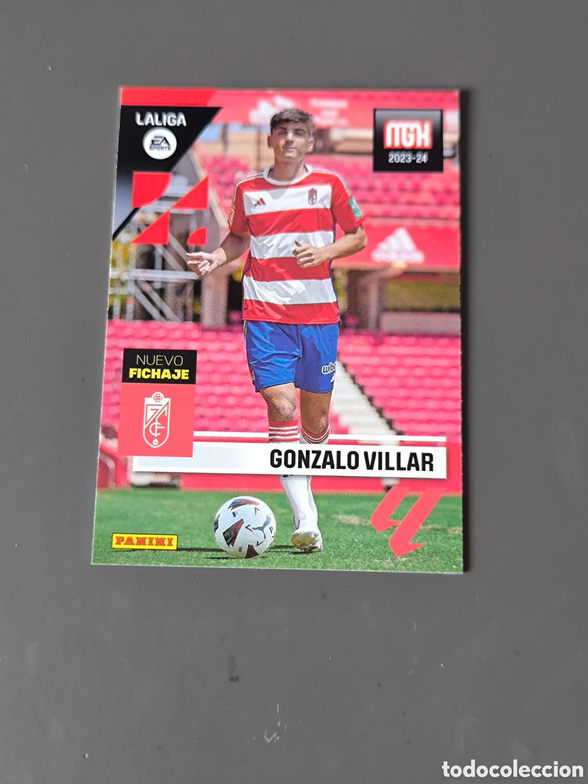 Cromos de f&uacute;tbol: GONZALO VILLAR 477 Fichaje Granada Megacracks MGK 23 24