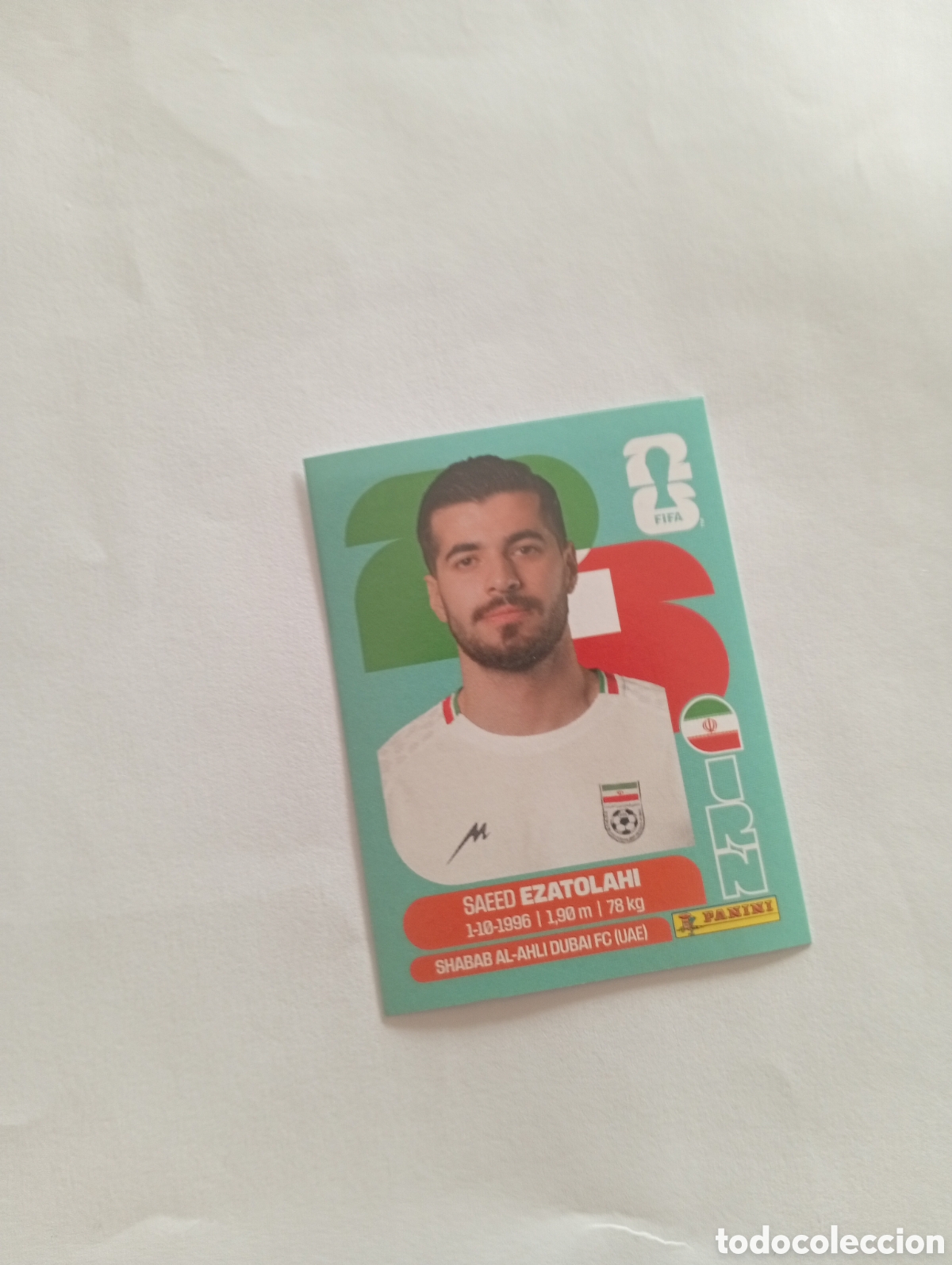 Cromos de f&uacute;tbol: IRN 11 World Cup 26 Panini