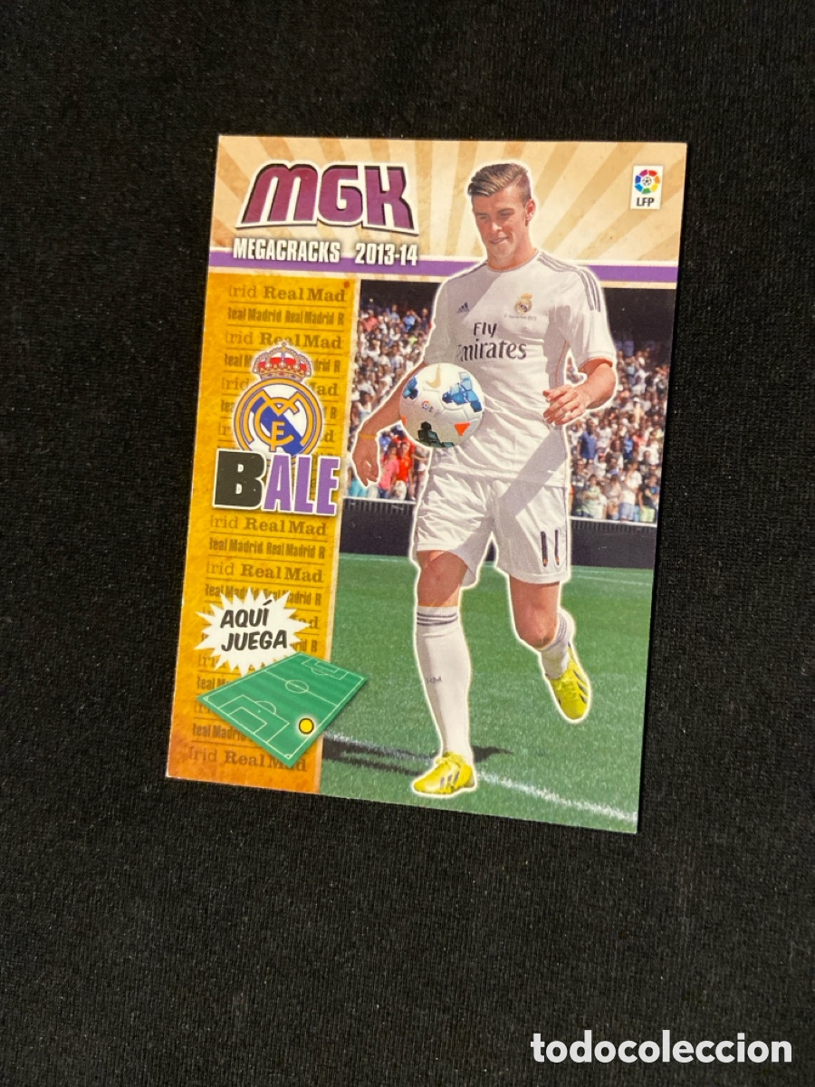 Cromos de f&uacute;tbol: BALE 500 NUEVO FICHAJE (REAL MADRID)