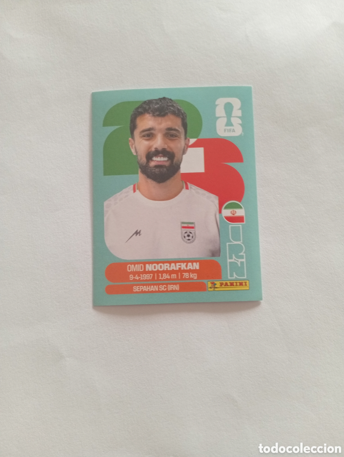 Cromos de f&uacute;tbol: IRN 14 World Cup 26 Panini