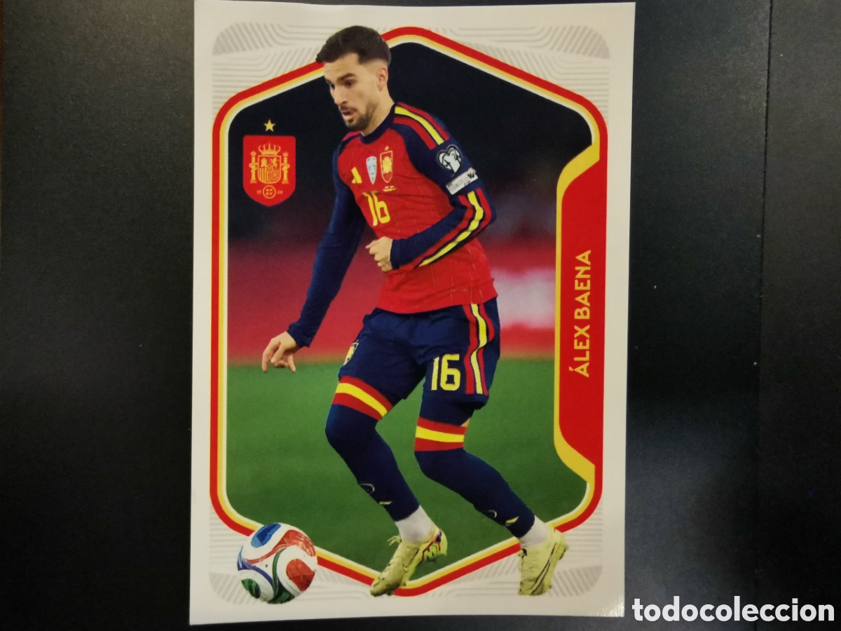 Fu&szlig;ball-Sticker: Cromo 44 - &Aacute;lex Baena - Espa&ntilde;a Selecci&oacute;n Mundial Carrefour 2026 Panini