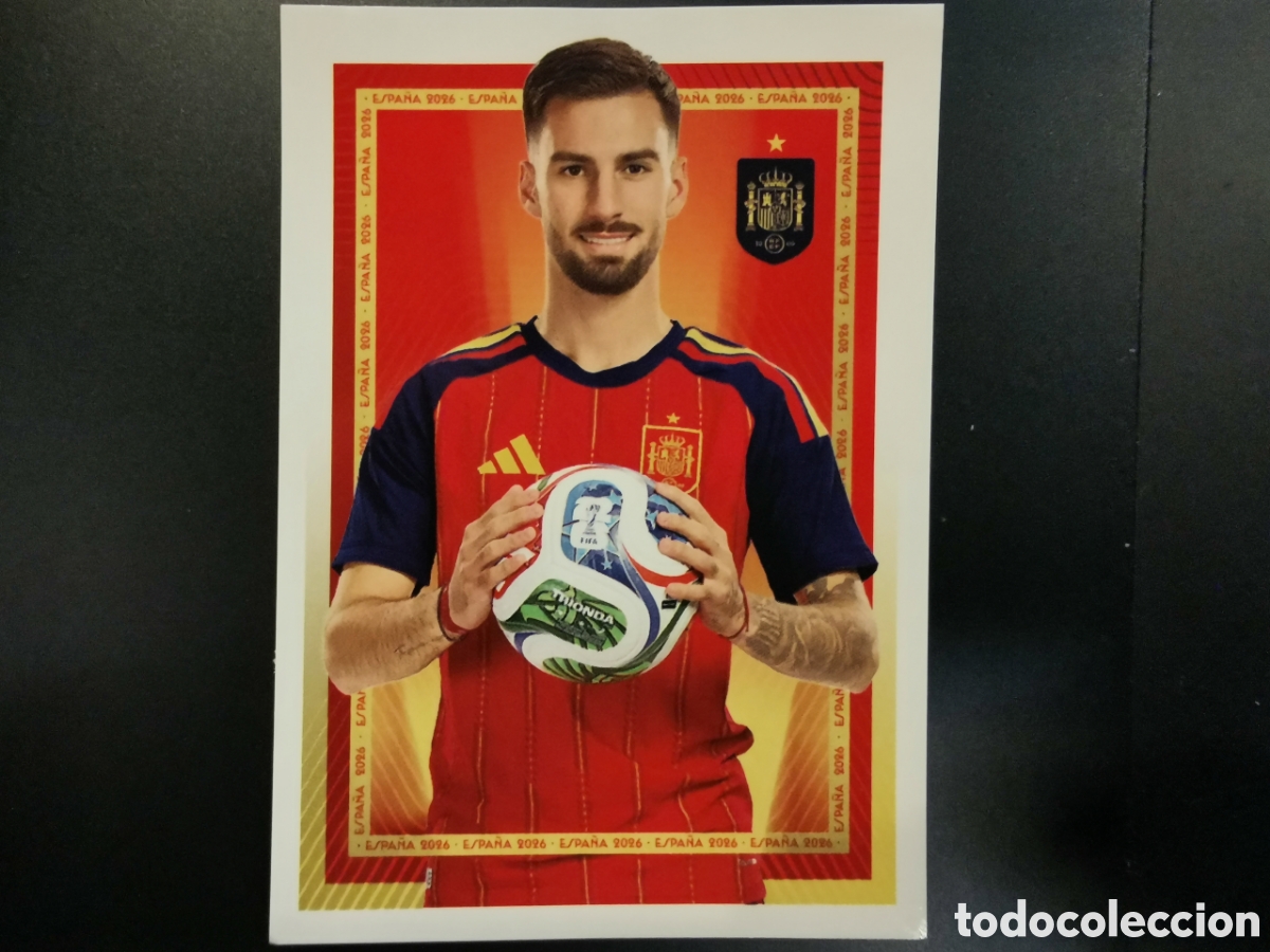 Fu&szlig;ball-Sticker: Cromo 43 - &Aacute;lex Baena - Espa&ntilde;a Selecci&oacute;n Mundial Carrefour 2026 Panini
