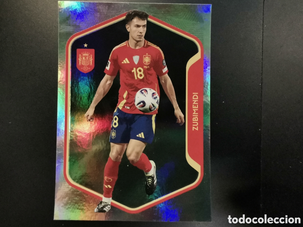 Fu&szlig;ball-Sticker: Cromo 34 - Zubimendi - Espa&ntilde;a Selecci&oacute;n Mundial Carrefour 2026 Panini