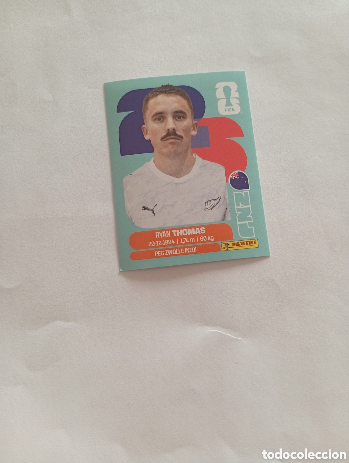 Cromos de f&uacute;tbol: NZL 12 World Cup 26 Panini