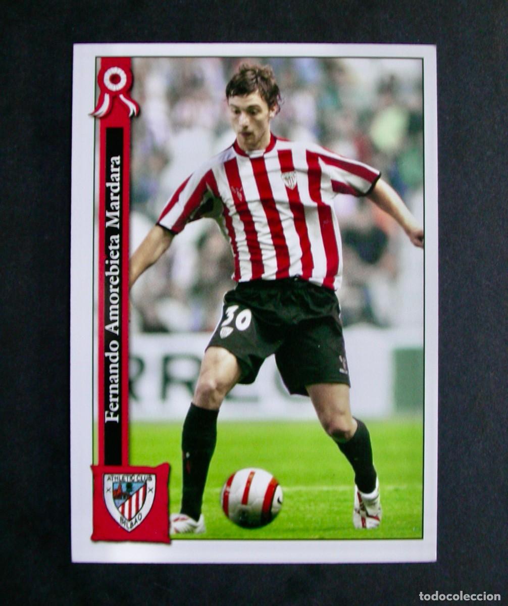 Cromos de f&uacute;tbol: 620 AMOREBIETA / FICHAS DE LA LIGA 2005 2006 05 06 / MUNDICROMO
