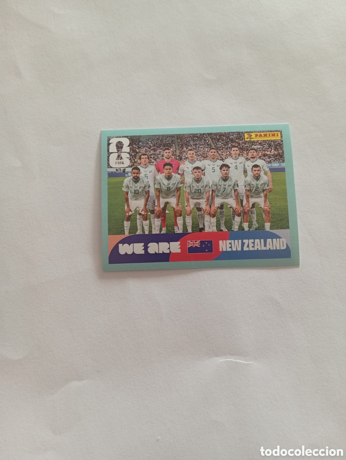 Cromos de f&uacute;tbol: NZL 13 World Cup 26 Panini