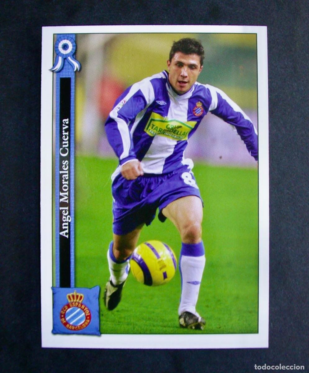 Cromos de f&uacute;tbol: 665 MORALES / FICHAS DE LA LIGA 2005 2006 05 06 / MUNDICROMO