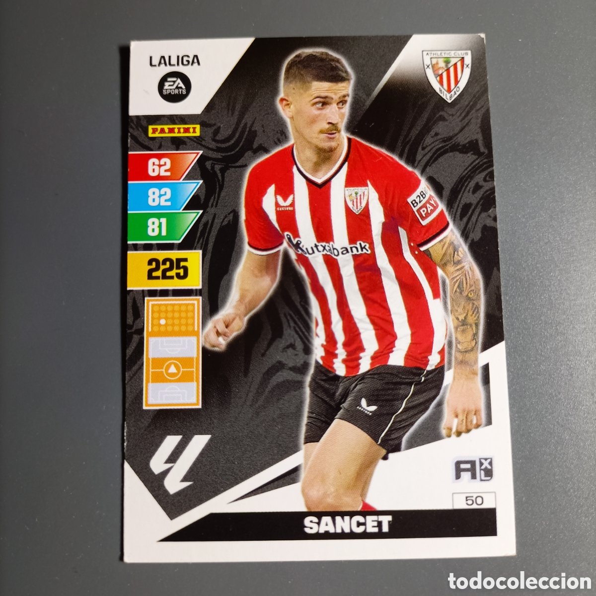 Cromos de f&uacute;tbol: ADRENALYN. LIGA 2023-2024 (ATHLETIC) №50 SANCET
