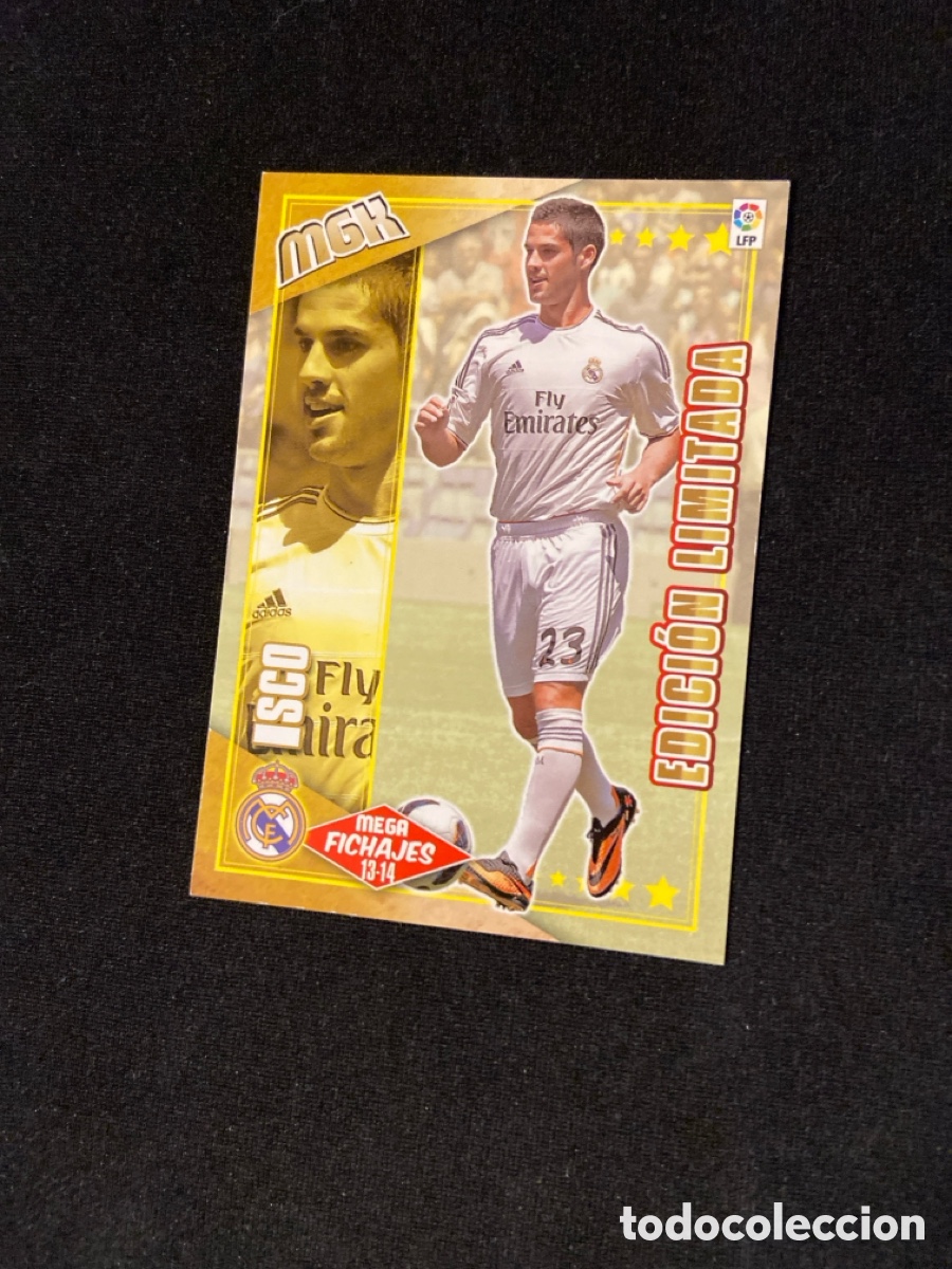 Cromos de f&uacute;tbol: ISCO 506 EDICION LIMITADA (REAL MADRID)