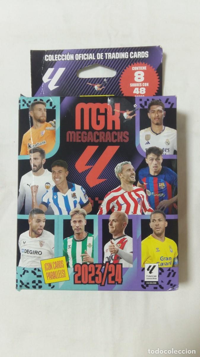Cromos de f&uacute;tbol: Caja Megacracks 2023/2024, 8 Sobres/48 Cards, Posible Lamine Yamal, Panini