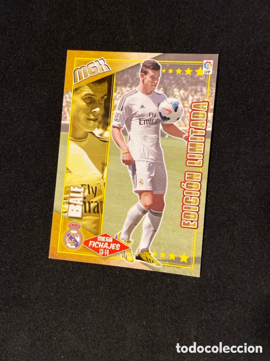 Cromos de f&uacute;tbol: BALE 510 EDICION LIMITADA (REAL MADRID)