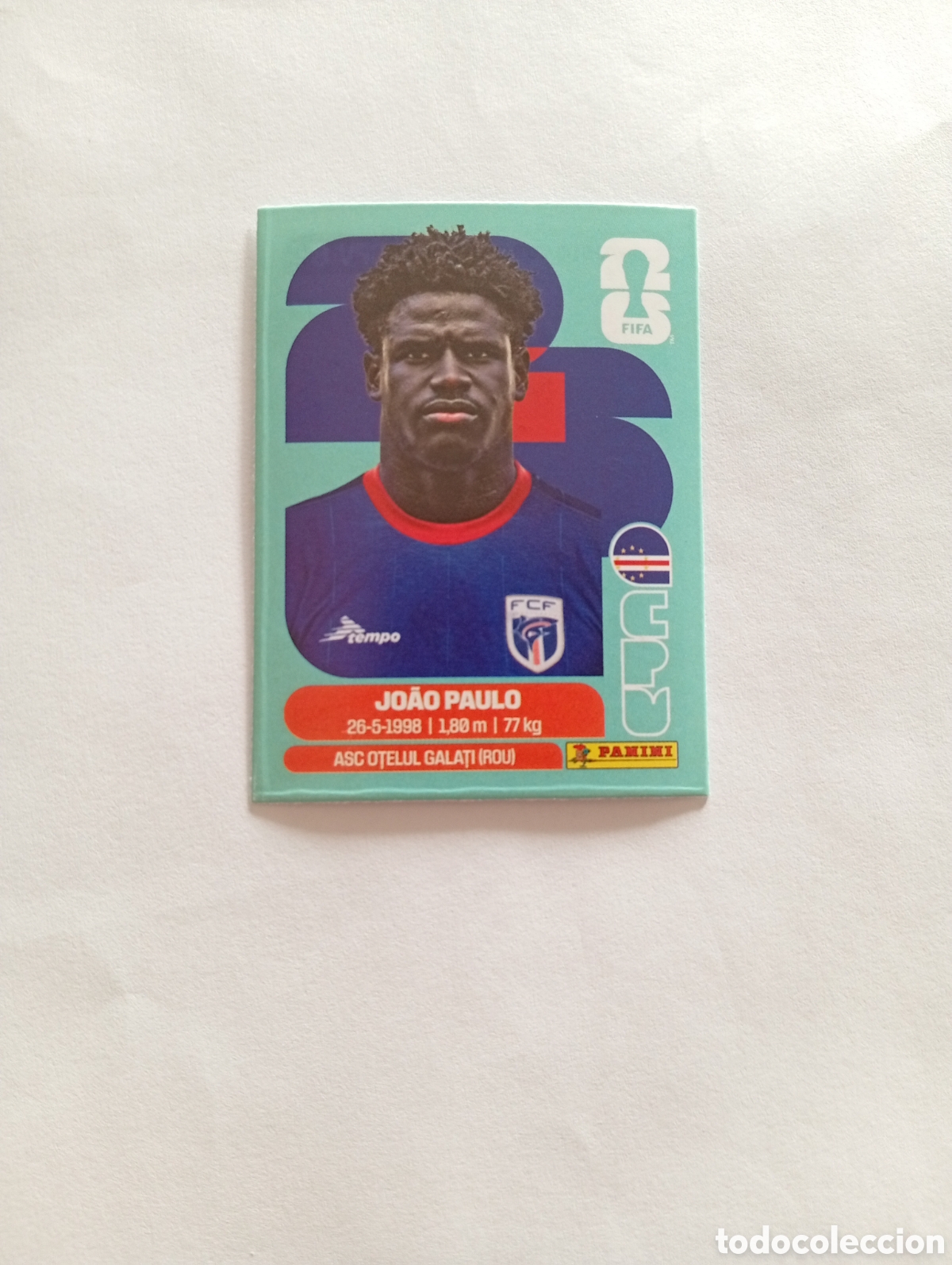 Cromos de f&uacute;tbol: CPV 8 World Cup 26 Panini
