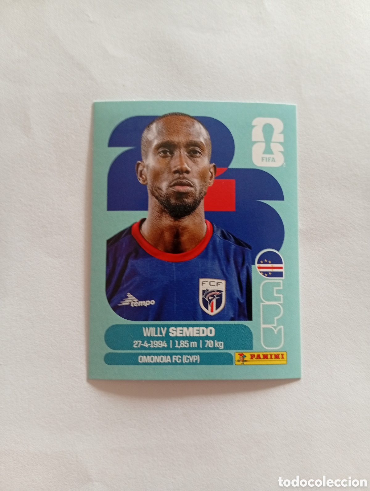 Cromos de f&uacute;tbol: CPV 19 World Cup 26 Panini