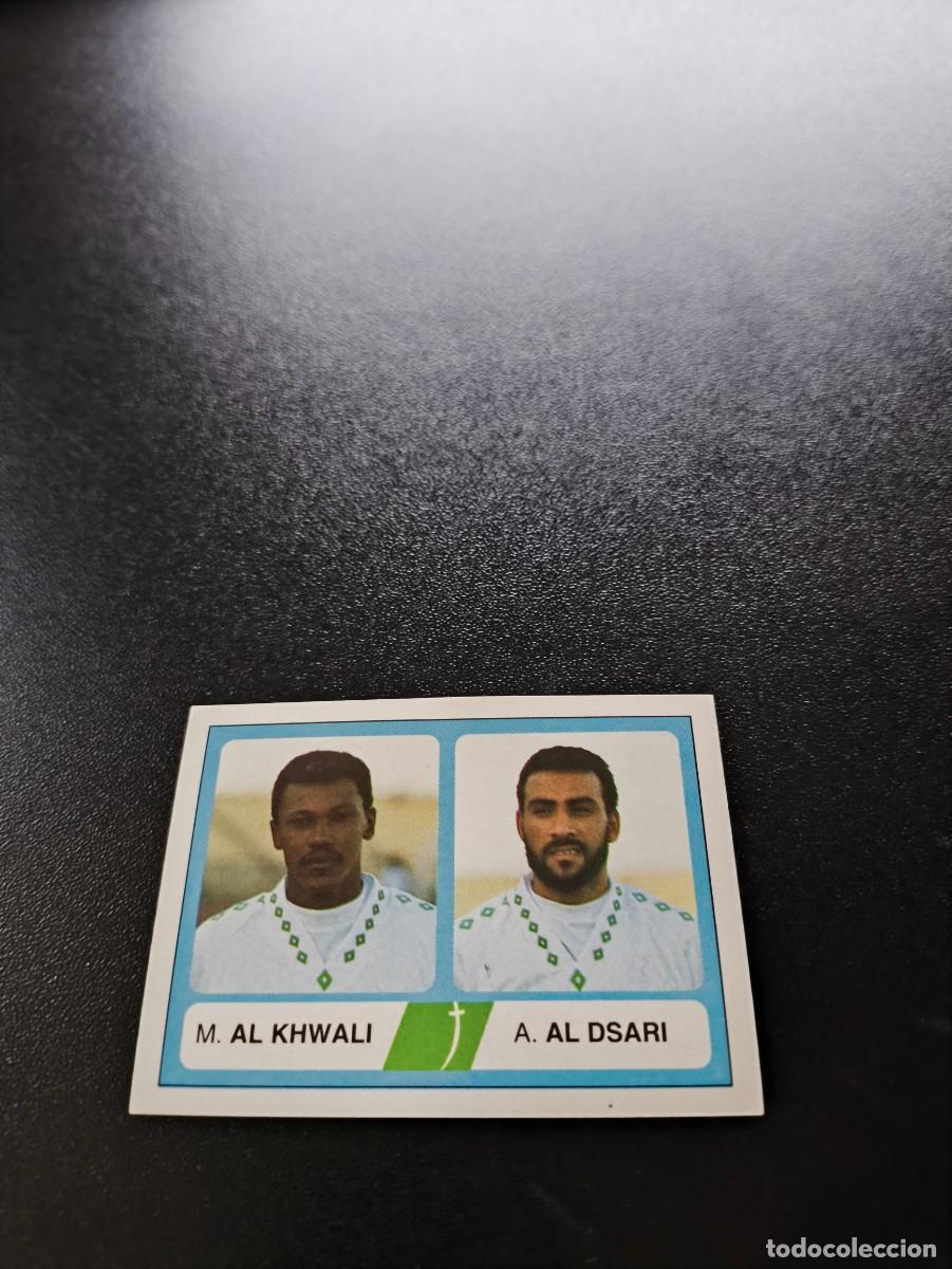 Cromos de f&uacute;tbol: 431 Al Khwali Al Dsari ARABIA SAUDI EDICIONES ESTADIO FIFA WORLD CUP MUNDIAL USA 1994 NO PANINI