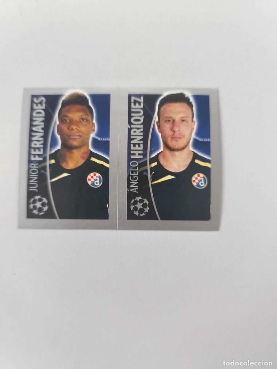 Cromos de f&uacute;tbol: STICKERS CHAMPIONS LEAGUE 16 17 2016 2017 TOPPS JUNIIOR FERNANDES ANGELO HENRIQUEZ ZAGREB 436 CJU