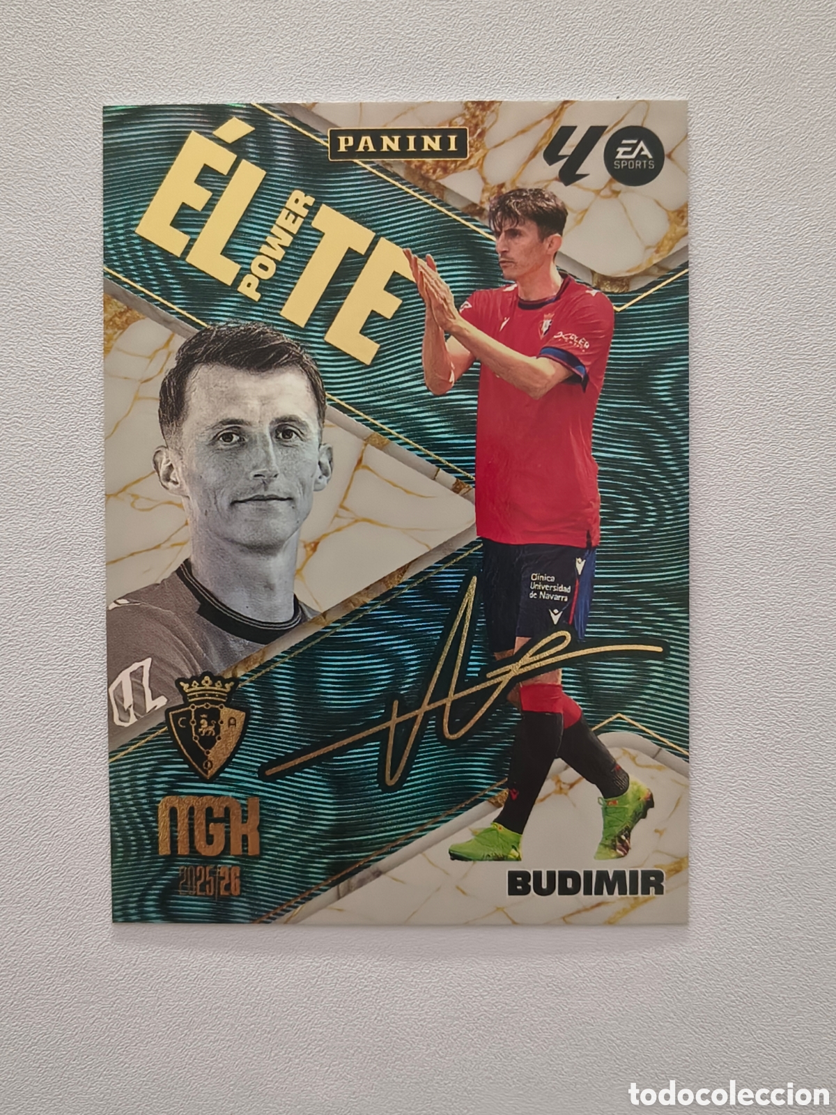 Cromos de f&uacute;tbol: BUDIMIR P 2 OSASUNA ELITE POWER MEGACRACKS 2025/26 MGK 25-26