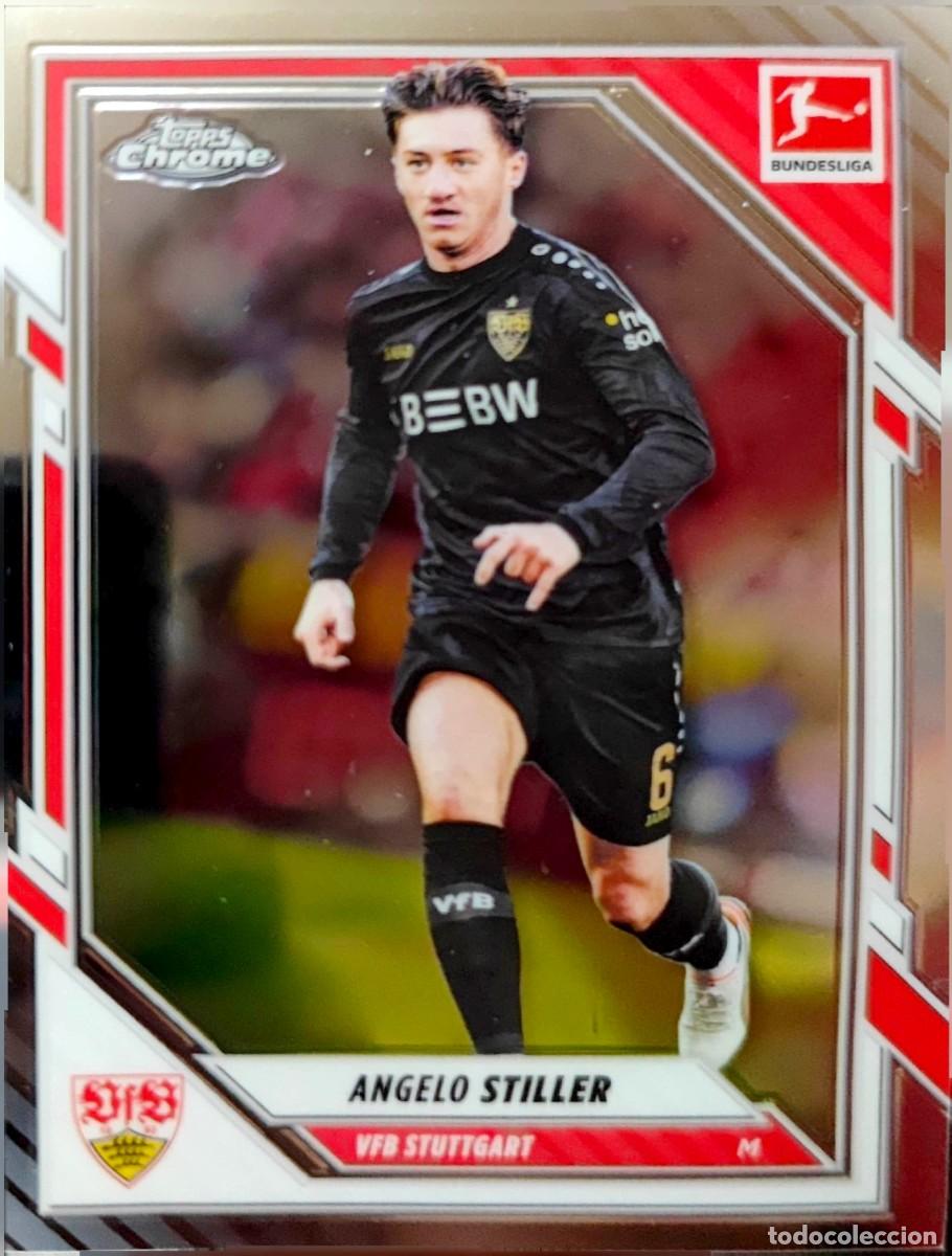 Cromos de f&uacute;tbol: 92 Angelo Stiller - VFB Stuttgart - Topps Chrome Bundesliga 2025 2026 25 26