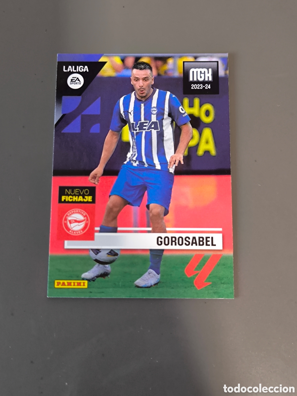 Cromos de f&uacute;tbol: GOROSABEL 478 Fichaje Alav&eacute;s Megacracks MGK 23 24