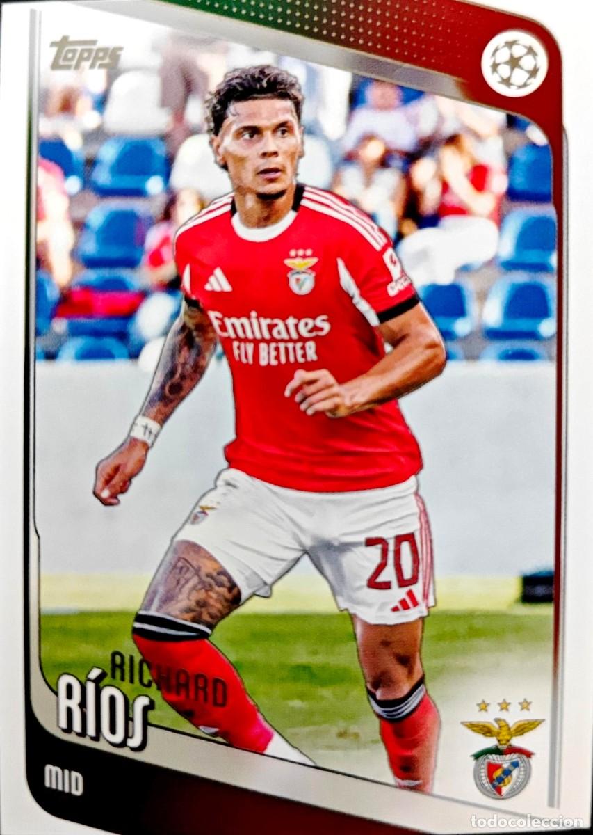 Cromos de f&uacute;tbol: 16 Richard Rios - SL Benfica - Topps UCC UEFA Club Competitions Flagship 2025 2026 25 26