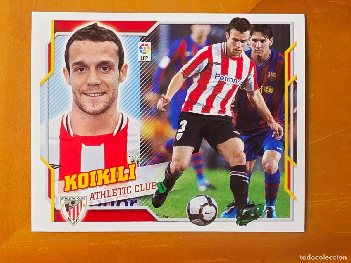 Cromos de f&uacute;tbol: 7 A Koikili, Athletic Club de Bilbao, Panini Ediciones Liga Este 2010 2011 10 11