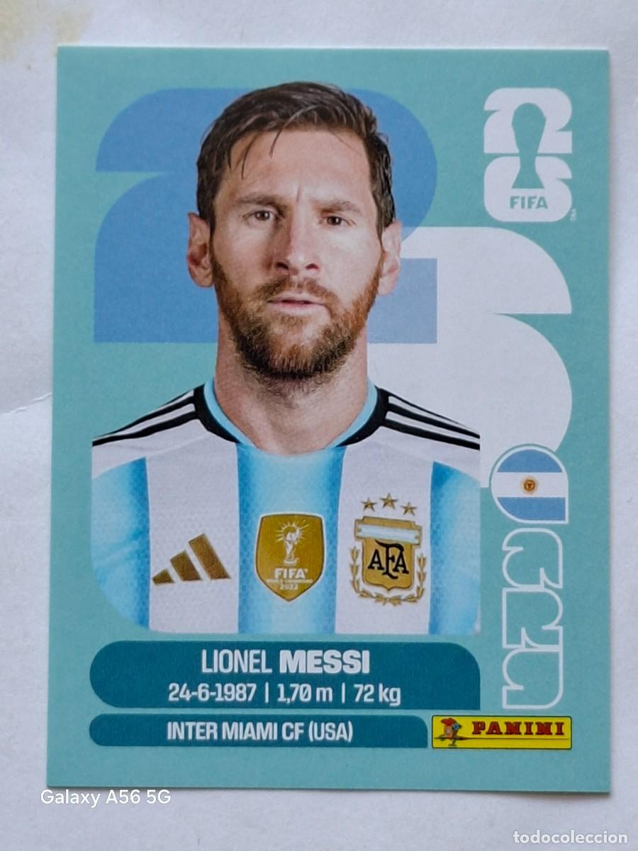 Cromos de f&uacute;tbol: $ #ARG 17 LIONEL MESSI (Argentina) - Panini FIFA World Cup 2026 Sticker