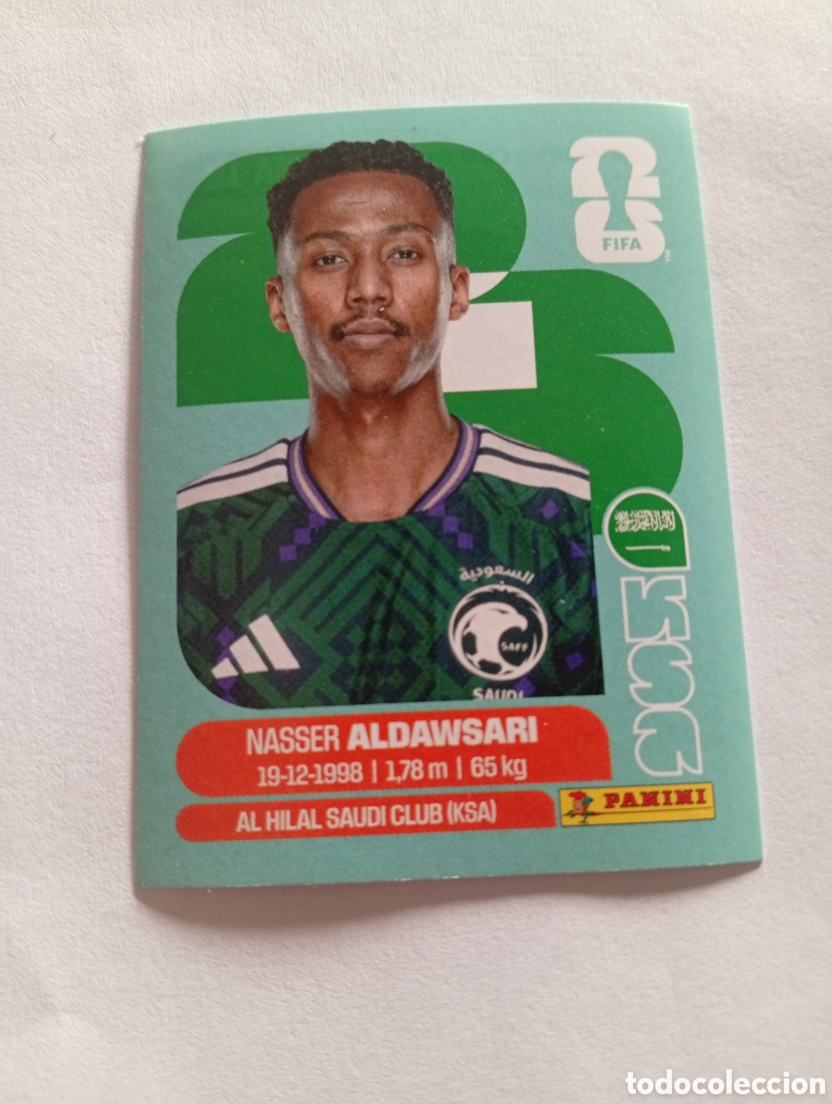 Cromos de f&uacute;tbol: KSA 12 World Cup 26 Panini