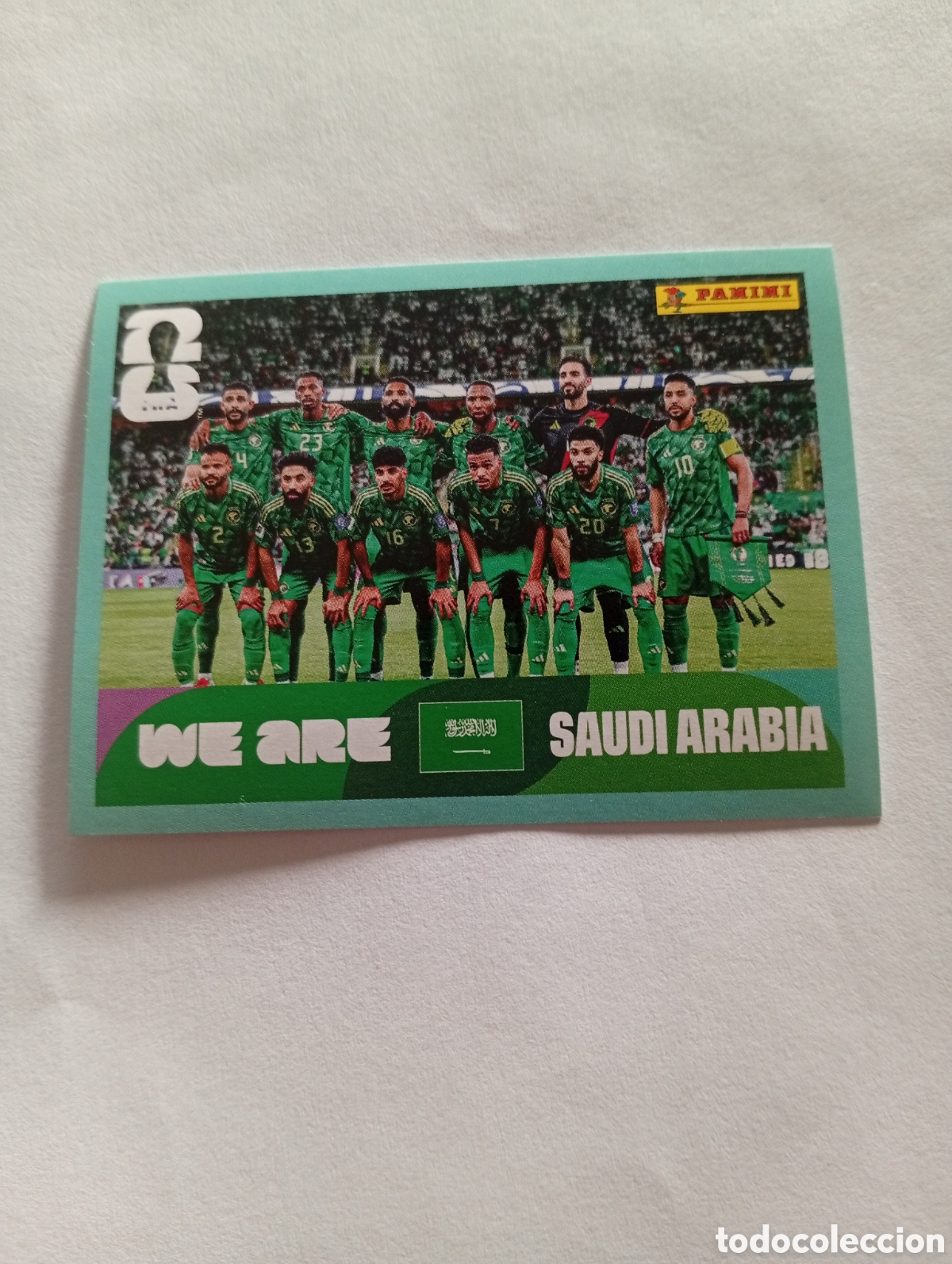 Cromos de f&uacute;tbol: KSA 13 World Cup 26 Panini