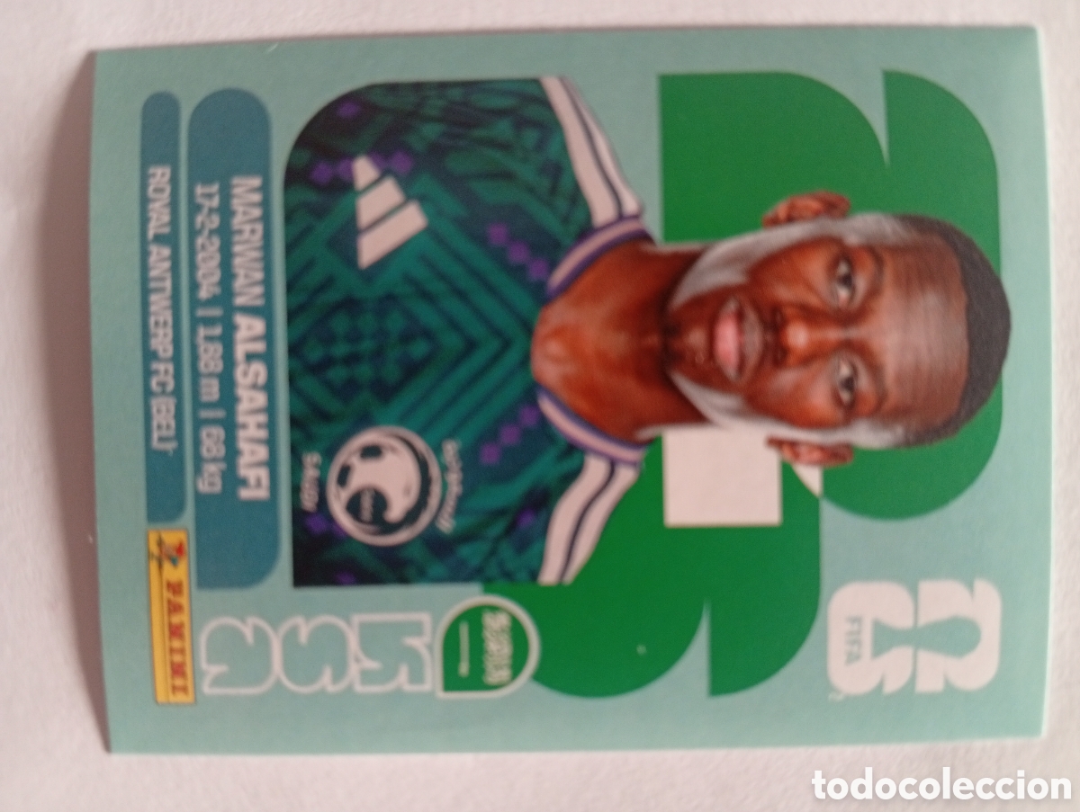 Cromos de f&uacute;tbol: KSA 15 World Cup 26 Panini