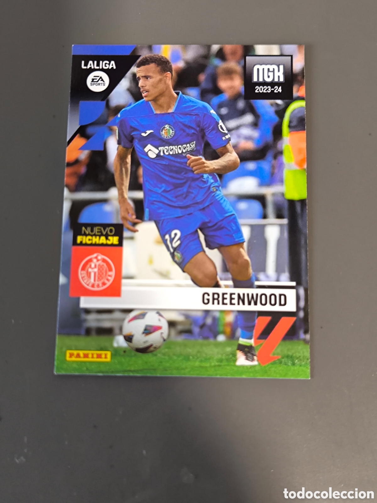 Cromos de f&uacute;tbol: GREENWOOD 496 Fichaje Getafe Megacracks MGK 23 24