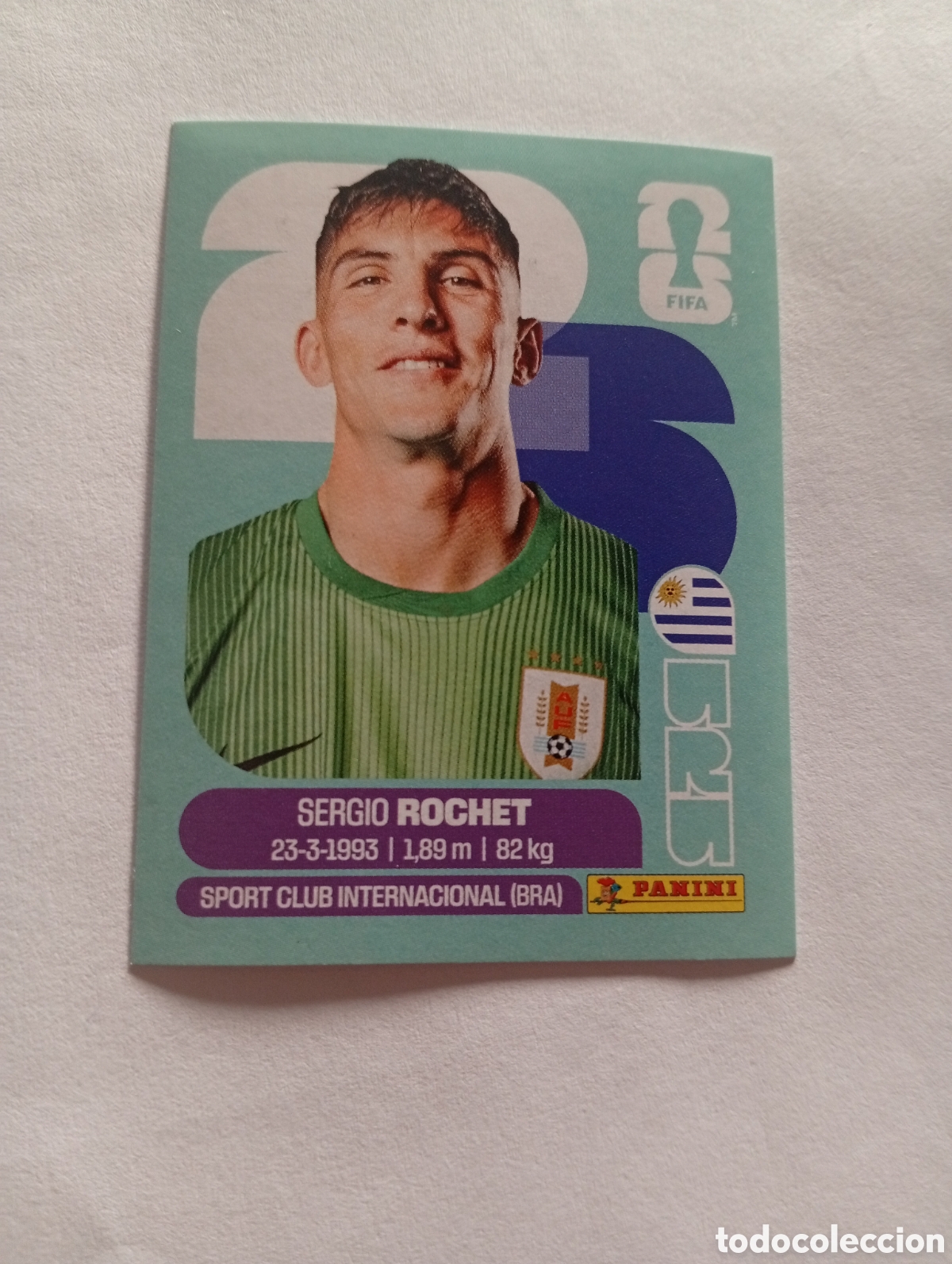 Cromos de f&uacute;tbol: URU 2 World Cup 26 Panini