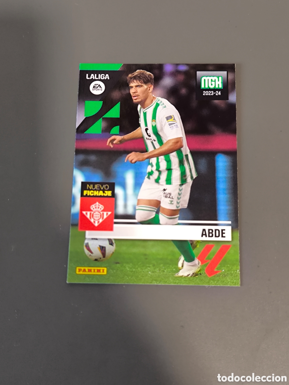 Cromos de f&uacute;tbol: ABDE 500 Fichaje Real Betis Megacracks MGK 23 24