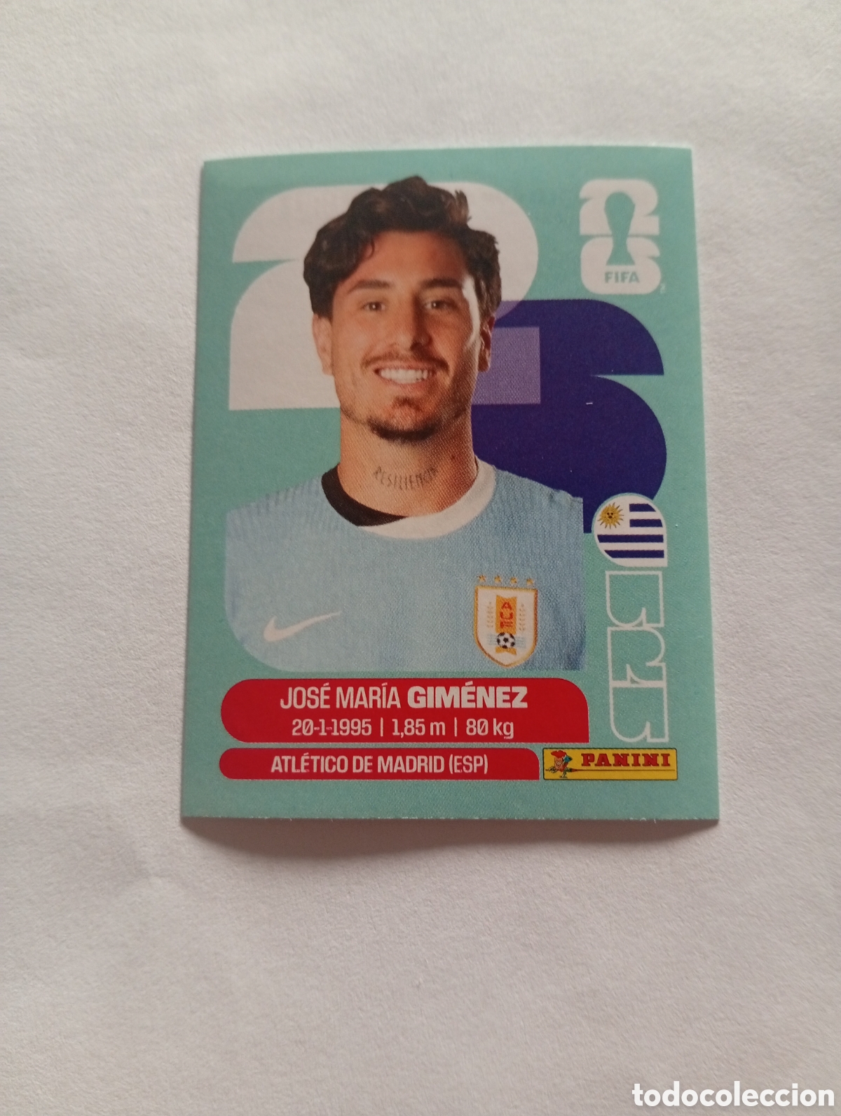 Cromos de f&uacute;tbol: URU 5 World Cup 26 Panini