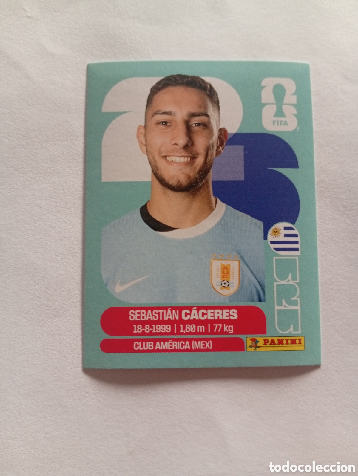 Cromos de f&uacute;tbol: URU 6 World Cup 26 Panini