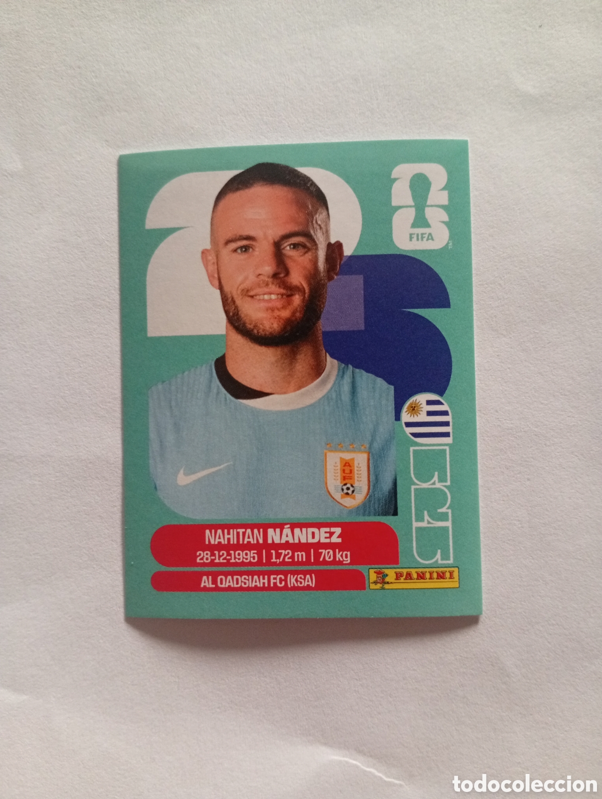 Cromos de f&uacute;tbol: URU 9 World Cup 26 Panini