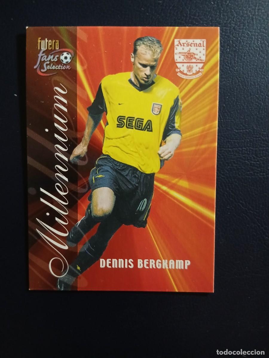 Cromos de f&uacute;tbol: 144 Millenium BERGKAMP Arsenal Futera