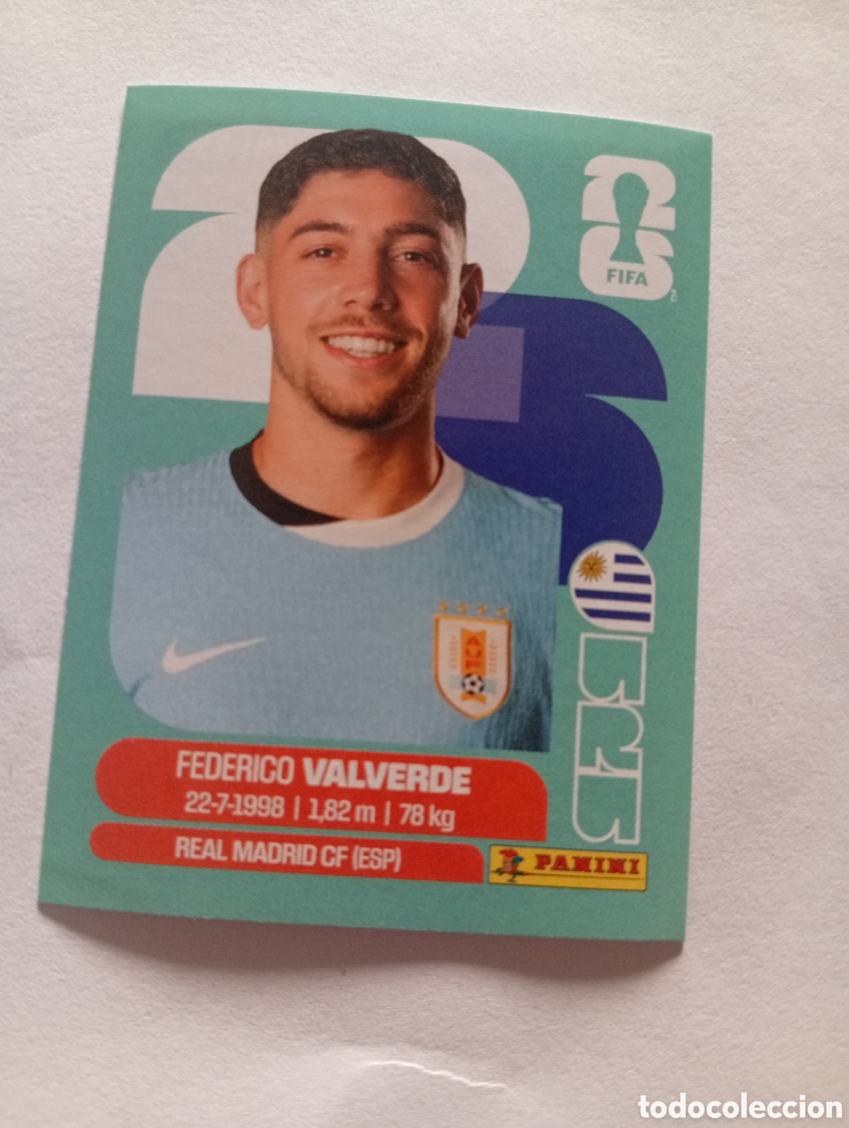 Cromos de f&uacute;tbol: URU 10 World Cup 26 Panini