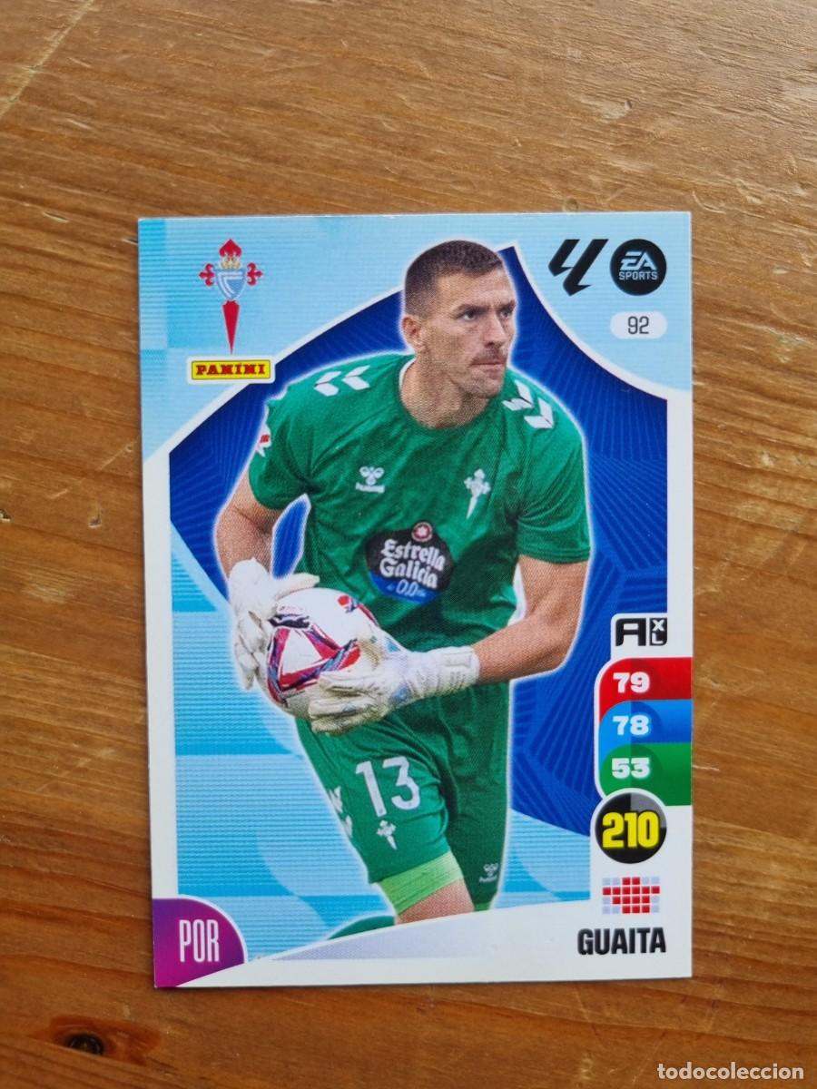 Cromos de f&uacute;tbol: 92 GUAITA (Celta de Vigo). Liga 2024 2025 24 25 Adrenalyn XL (Panini)