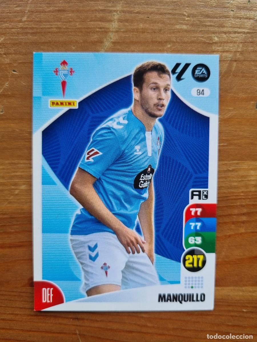 Cromos de f&uacute;tbol: 94 MANQUILLO (Celta de Vigo). Liga 2024 2025 24 25 Adrenalyn XL (Panini)
