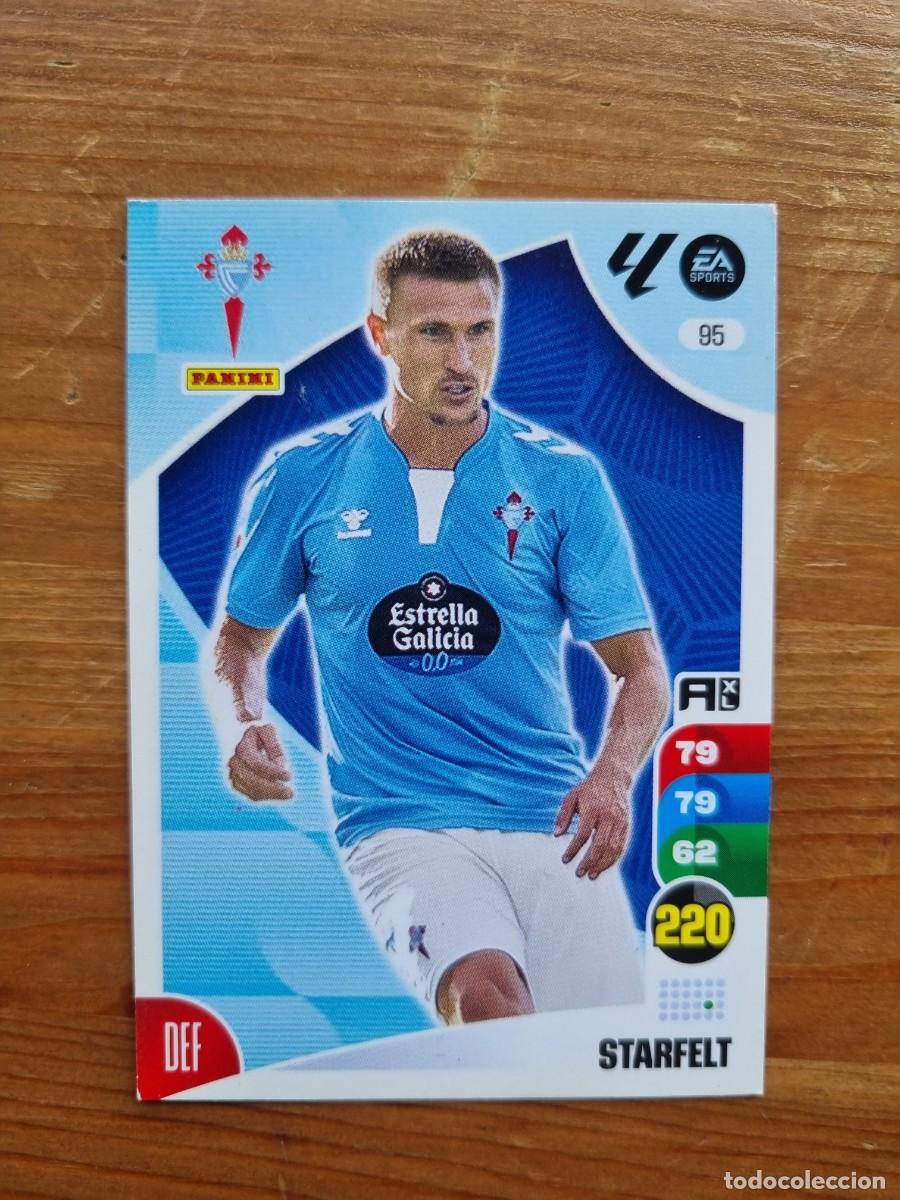 Cromos de f&uacute;tbol: 95 STARFELT (Celta de Vigo). Liga 2024 2025 24 25 Adrenalyn XL (Panini)