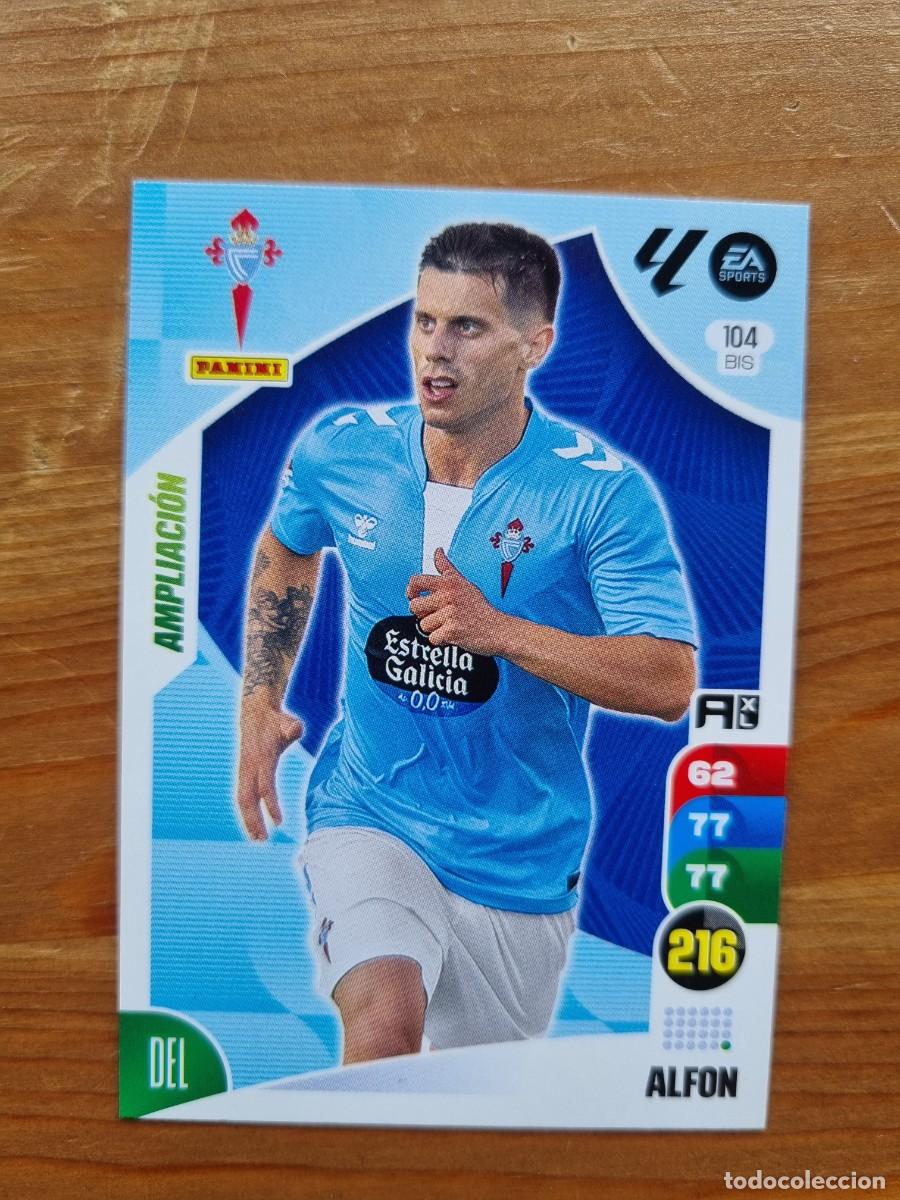 Cromos de f&uacute;tbol: 104 Bis ALFON (Celta de Vigo) AMPLIACI&Oacute;N. Liga 2024 2025 24 25 Adrenalyn XL (Panini)